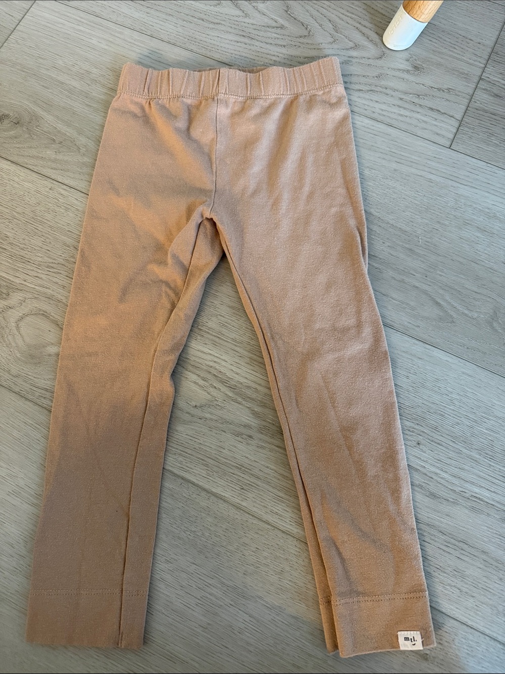 Everyday Kids Stretch Leggings in Light Tan